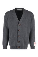 Carica l'immagine nel visualizzatore di Gallery, Cardigan in maglia a costine
