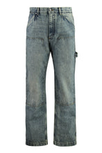 Carica l'immagine nel visualizzatore di Gallery, Jeans straight leg a 5 tasche
