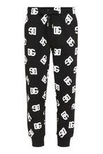 Carica l'immagine nel visualizzatore di Gallery, Track-pants in cotone con logo
