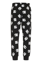 Carica l'immagine nel visualizzatore di Gallery, Track-pants in cotone con logo
