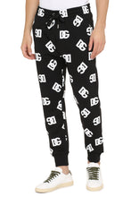 Carica l'immagine nel visualizzatore di Gallery, Track-pants in cotone con logo
