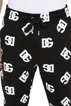 Carica l'immagine nel visualizzatore di Gallery, Track-pants in cotone con logo
