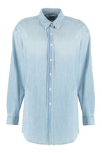 Carica l'immagine nel visualizzatore di Gallery, Camicia in denim con logo
