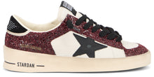 Carica l'immagine nel visualizzatore di Gallery, Sneaker Stardan in pelle con glitter
