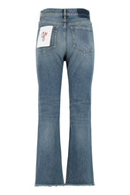 Carica l'immagine nel visualizzatore di Gallery, Cropped jeans con patch ricamata
