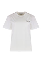 Load image into Gallery viewer, Round neck T-shirt in cotton
