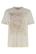 Load image into Gallery viewer, Cotton crew-neck T-shirt

