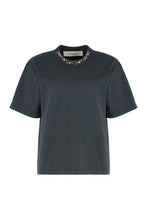 Carica l'immagine nel visualizzatore di Gallery, T-shirt girocollo in cotone
