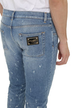 Carica l'immagine nel visualizzatore di Gallery, Jeans slim fit a 5 tasche
