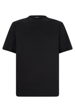 Load image into Gallery viewer, Black cotton T-shirt
