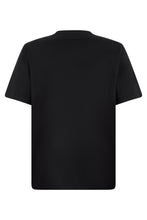 Load image into Gallery viewer, Black cotton T-shirt
