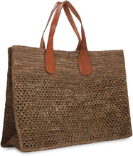 Carica l'immagine nel visualizzatore di Gallery, Tote bag Havana in rafia
