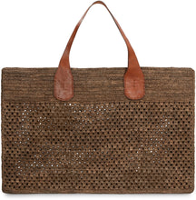 Carica l'immagine nel visualizzatore di Gallery, Tote bag Havana in rafia

