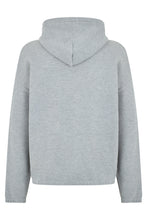 Carica l'immagine nel visualizzatore di Gallery, Felpa in misto cotone con zip e cappuccio
