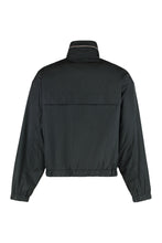 Load image into Gallery viewer, Technical fabric jacket with zip and hood.
