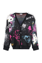 Carica l'immagine nel visualizzatore di Gallery, GCDS x Hello Kitty - Cardigan in misto lana con bottoni
