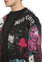 Carica l'immagine nel visualizzatore di Gallery, GCDS x Hello Kitty - Cardigan in misto lana con bottoni
