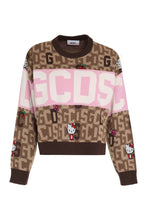 Carica l'immagine nel visualizzatore di Gallery, GCDS x Hello Kitty - Maglione girocollo in misto lana
