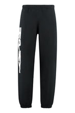 Carica l'immagine nel visualizzatore di Gallery, Track-pants in cotone con logo
