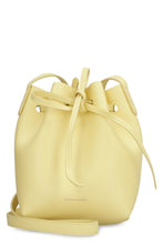 Carica l'immagine nel visualizzatore di Gallery, Mini borsa Bucket a tracolla in pelle

