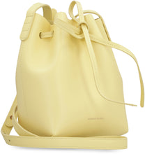 Carica l'immagine nel visualizzatore di Gallery, Mini borsa Bucket a tracolla in pelle
