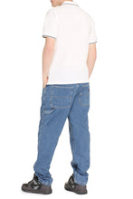 Load image into Gallery viewer, Short sleeve cotton polo shirt
