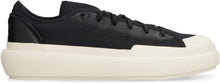 Load image into Gallery viewer, Ajatu Court leather and fabric low-top sneakers
