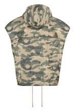 Carica l'immagine nel visualizzatore di Gallery, Gilet in nylon con cappuccio
