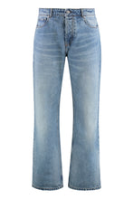 Load image into Gallery viewer, 5-pocket straight-leg jeans
