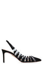 Carica l'immagine nel visualizzatore di Gallery, Sandali slingback Hot Rumor in pelle e PVC
