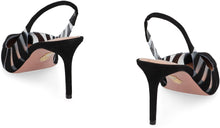 Carica l'immagine nel visualizzatore di Gallery, Sandali slingback Hot Rumor in pelle e PVC
