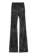Carica l'immagine nel visualizzatore di Gallery, Pantaloni flared-leg
