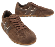 Load image into Gallery viewer, Suede sports shoes
