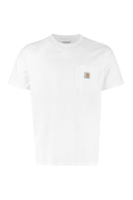 Carica l'immagine nel visualizzatore di Gallery, T-shirt in cotone con taschino
