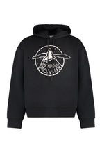 Carica l'immagine nel visualizzatore di Gallery, Moncler X Roc Nation Designed By Jay-Z - Felpa in cotone con cappuccio e logo
