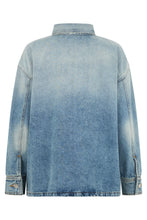 Load image into Gallery viewer, Denim jacket with patch pockets
