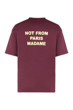 Carica l'immagine nel visualizzatore di Gallery, T-shirt girocollo Slogan in cotone
