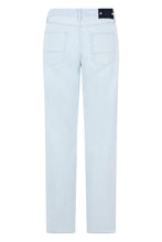Carica l'immagine nel visualizzatore di Gallery, Jeans a Gamba Dritta in Denim di Cotone
