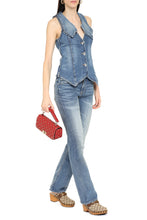 Carica l'immagine nel visualizzatore di Gallery, Gilet in denim

