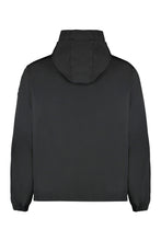 Carica l'immagine nel visualizzatore di Gallery, Giacca Carles in tessuto tecnico con zip e cappuccio

