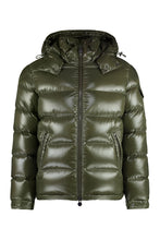 Load image into Gallery viewer, Maya hooded full-zip down jacket
