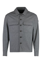 Carica l'immagine nel visualizzatore di Gallery, Overshirt in misto cachemire
