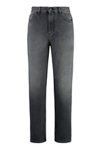Carica l'immagine nel visualizzatore di Gallery, Jeans straight leg a 5 tasche
