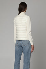 Carica l'immagine nel visualizzatore di Gallery, Cardigan con pannelli in nylon
