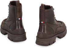 Load image into Gallery viewer, Hevea City Leather lace-up boots
