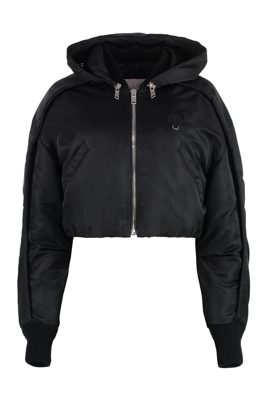 6 Moncler Willow Smith - Hooded bomber-style down jacket