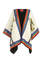 Load image into Gallery viewer, Jacquard wool cape
