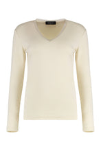 Carica l'immagine nel visualizzatore di Gallery, T-shirt a maniche lunghe in cotone
