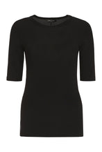 Load image into Gallery viewer, Viscose crew-neck T-shirt
