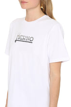Carica l'immagine nel visualizzatore di Gallery, T-shirt stampa logo con strass
